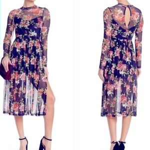 Floral Long Sleeve Dress